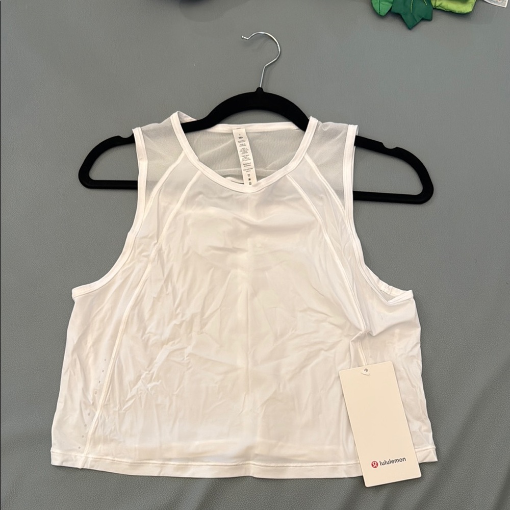 lululemon brand new w/tag sculpt crop tank